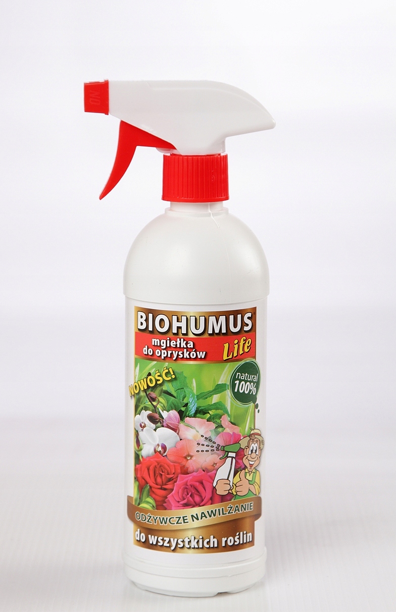

Odżywka do roślin Mgiełka Biohumus Life 500ml