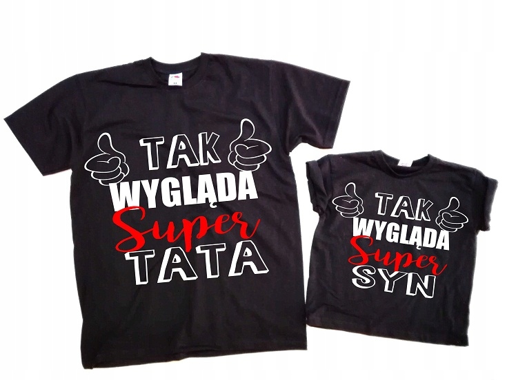 

Koszulki Dla Taty Córki Syna Dzień Ojca Prezent XL