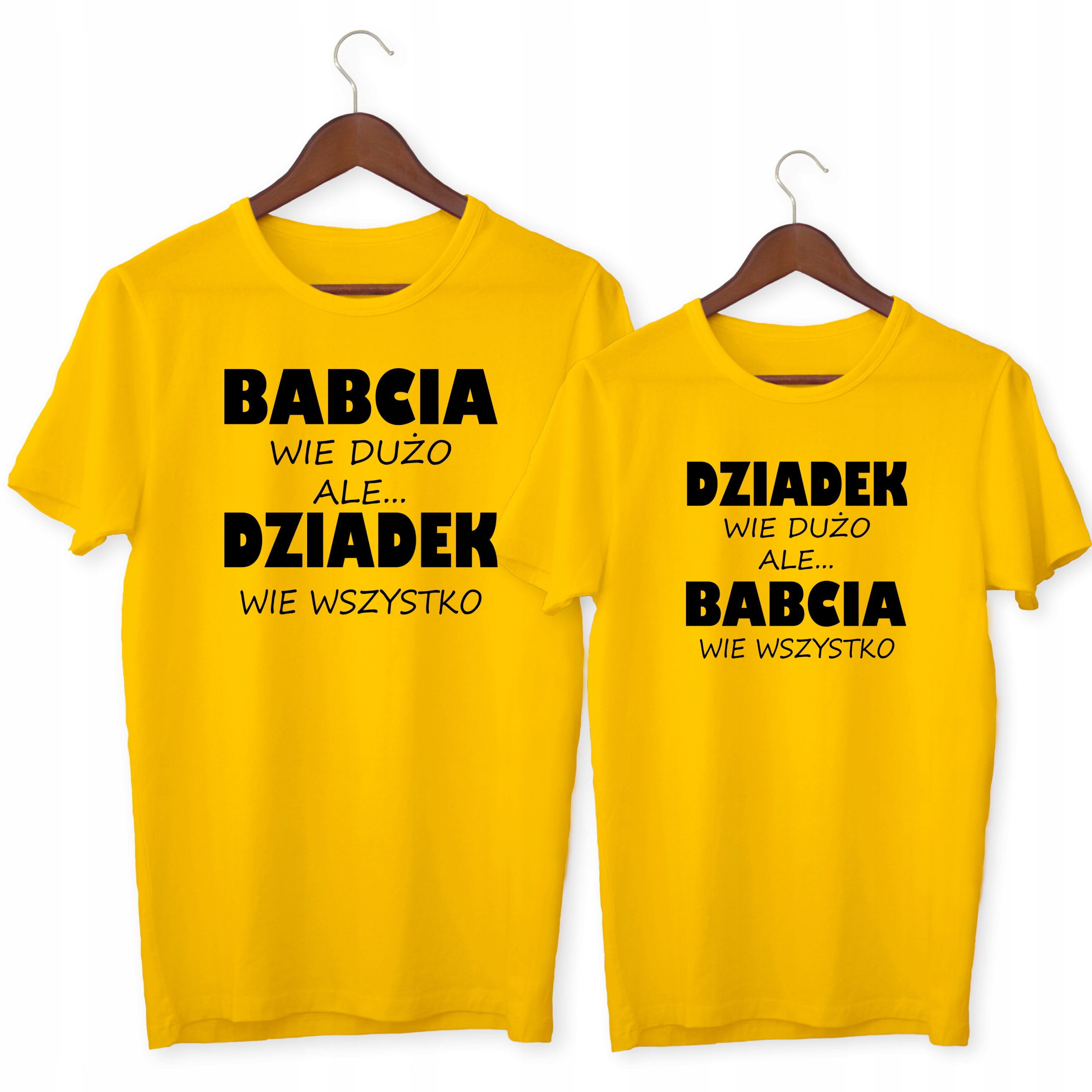 

Zestaw Śmiesznych Koszulek Na Dzień Babci Dziadka