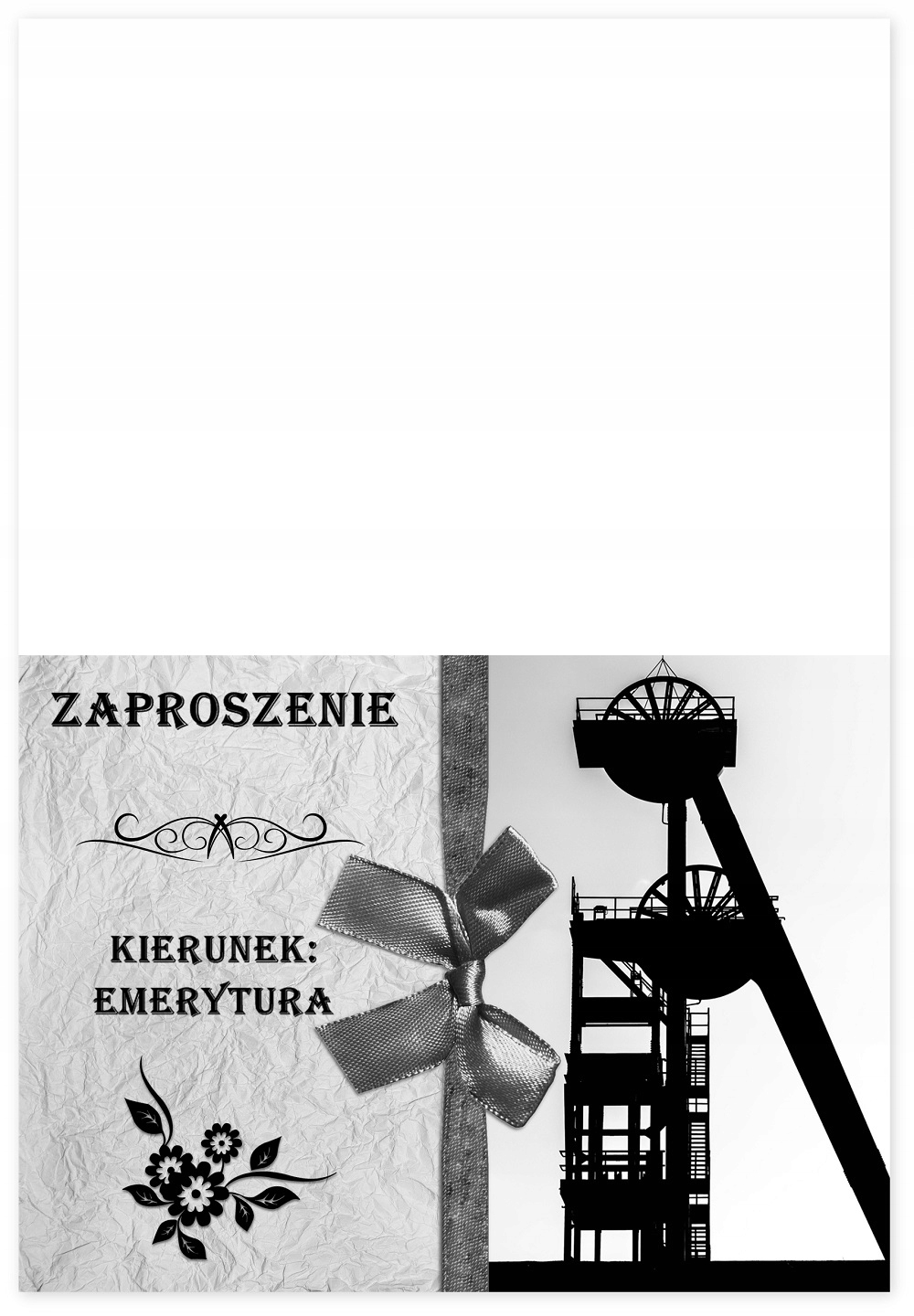 ZAPROSZENIA NA EMERYTURĘ KOPALNIA EMERYTURY EMERYTURA GÓRNIK EAN (GTIN) 5905215309984