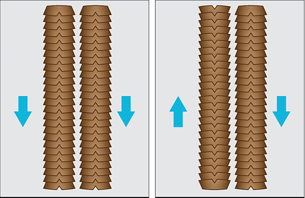 WŁOSY NATURALNE SŁOWIAŃSKIE PASMA 60CM 0,8g +RINGI Długość włosów 60 cm