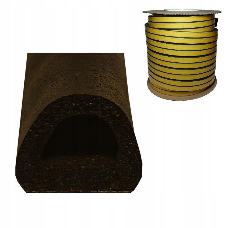 

Uszczelka samoprzylepna SD-54 Brąz 12x10 mm 50 mb