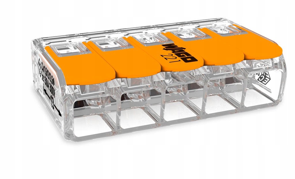 SZYBKOZŁĄCZKA WAGO COMPACT 5x0,5-6mm² 1szt UNIWERS