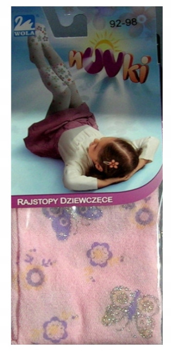 

Wola rajstopy Nuvki zmieniające kolory #2 ** 92-98