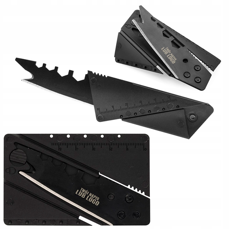

Nóż Składany Karta Multitool Grawer
