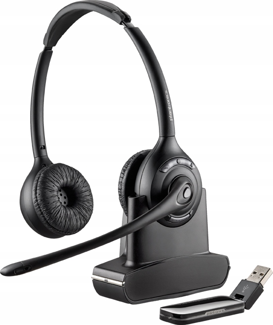 Bezprzewodowy Zestaw słuchawkowy Plantronics Savi W420 Dect adapter bt etui