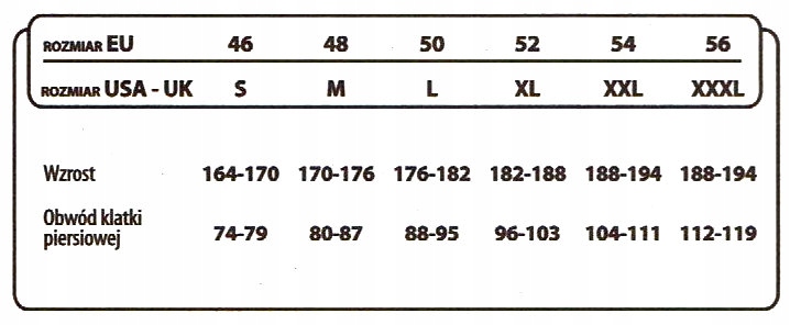 Podkoszulek męski serek Hotberg biały M Rękaw krótki rękaw
