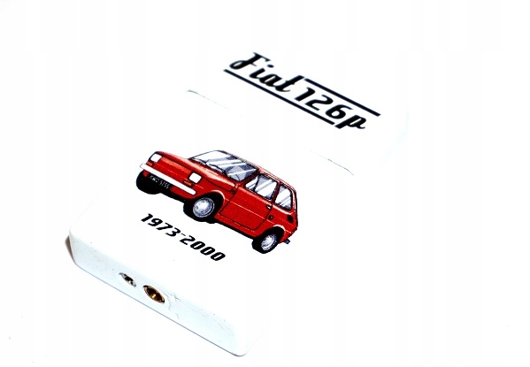 

Zapalniczka motoryzacyjna Fiat 126p czerwona