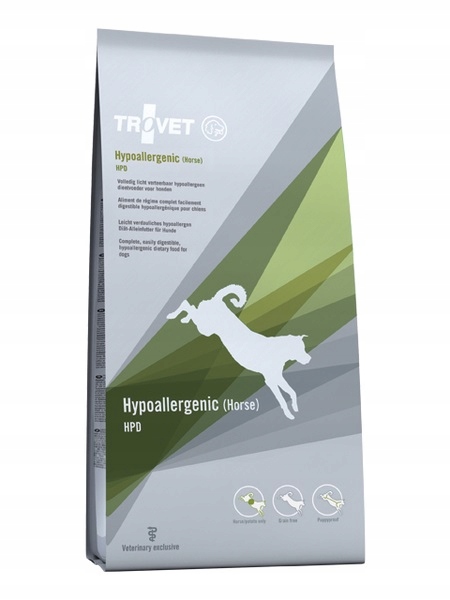 Levně Trovet Hpd Hypoallergenic Horse Konina 10 kg