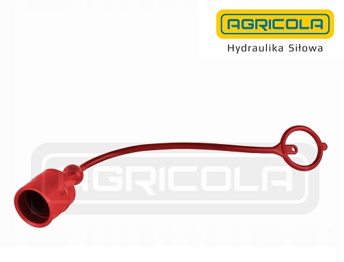 ZAŚLEPKA ELASTY MROZOODPORNA WTYCZKA EURO CZERWONA Marka inny