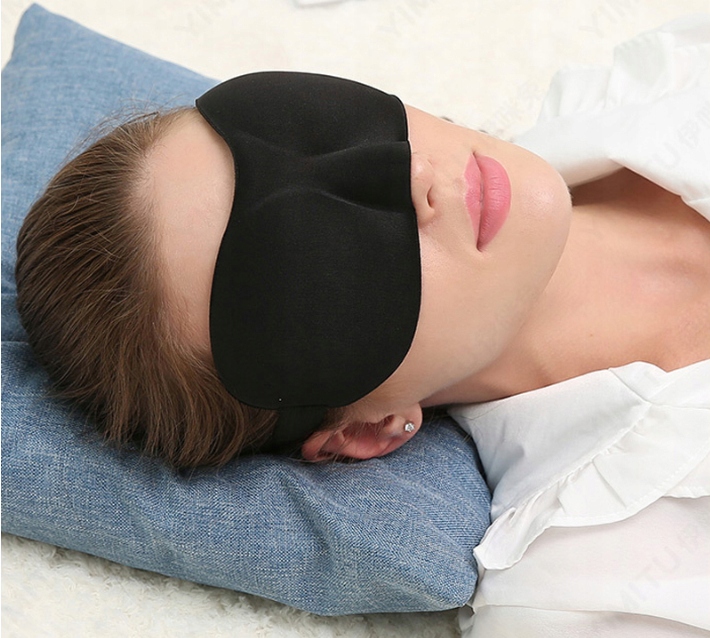 MASKA OPASKA OPASKI NA OCZY DO SPANIA 3D Wzór dominujący bez wzoru