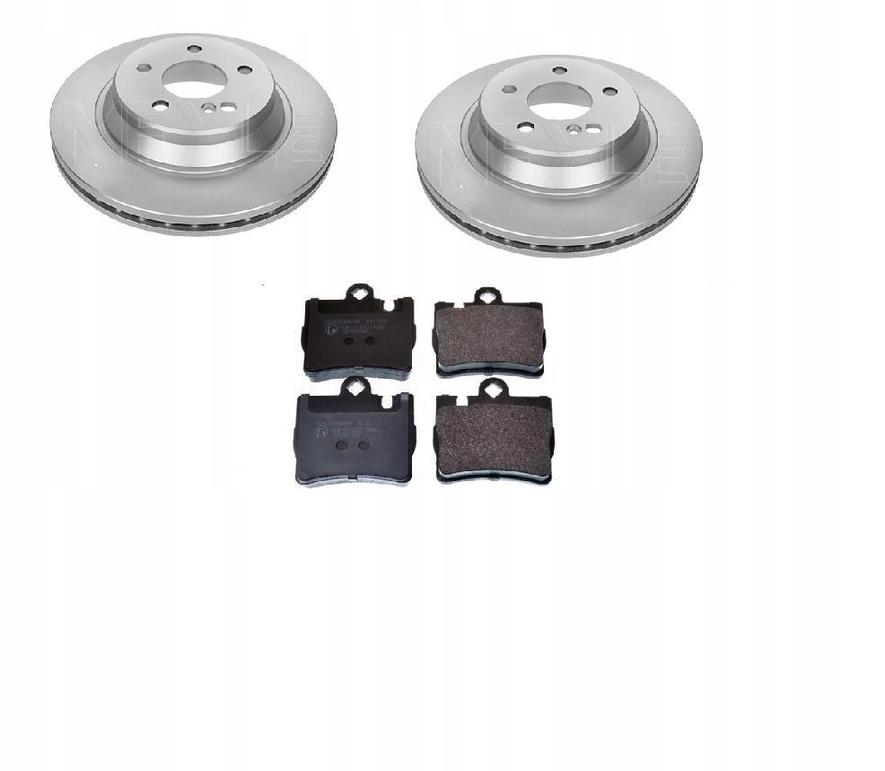 Kotouče Mercedes S W220 98-02 Zadní Ventilky