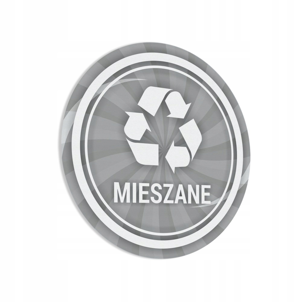 

Naklejka na Kosz Mieszane 10x10