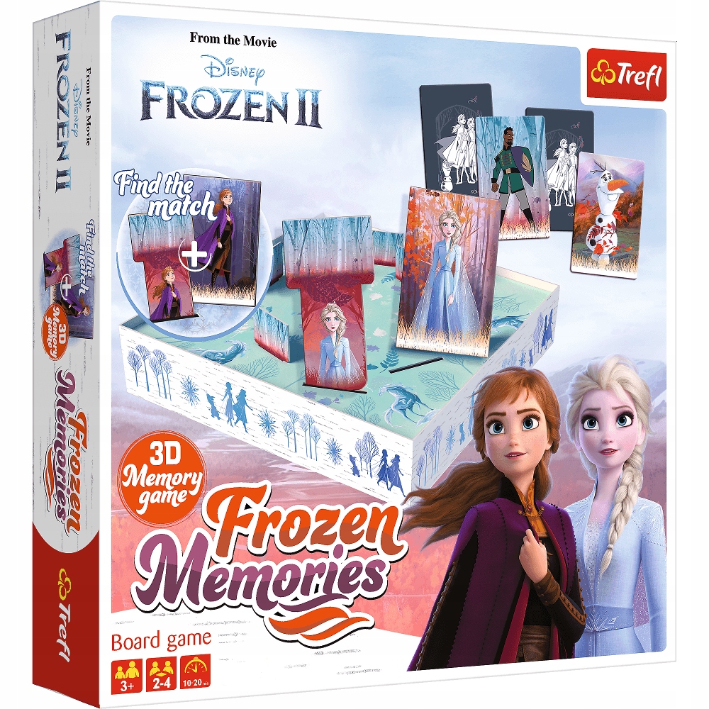GRA KRAINA LODU 2 FROZEN MEMORIES 3D PAMIĘCIOWA