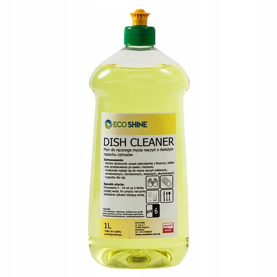 

Dish Cleaner 1L płyn do mycia naczyń cytrynowy