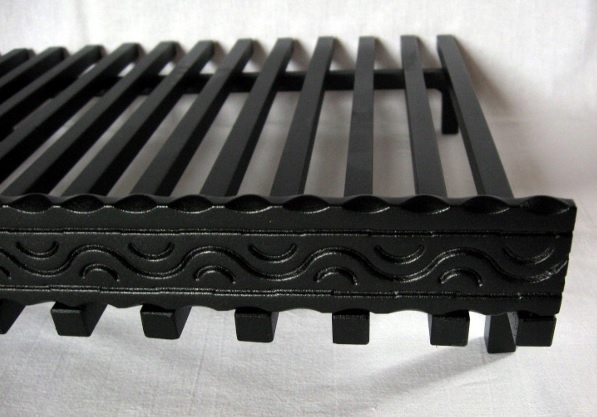 STYLOWY RUSZT STOJĄCY KOMINKOWY DO KOMINKA 60x40