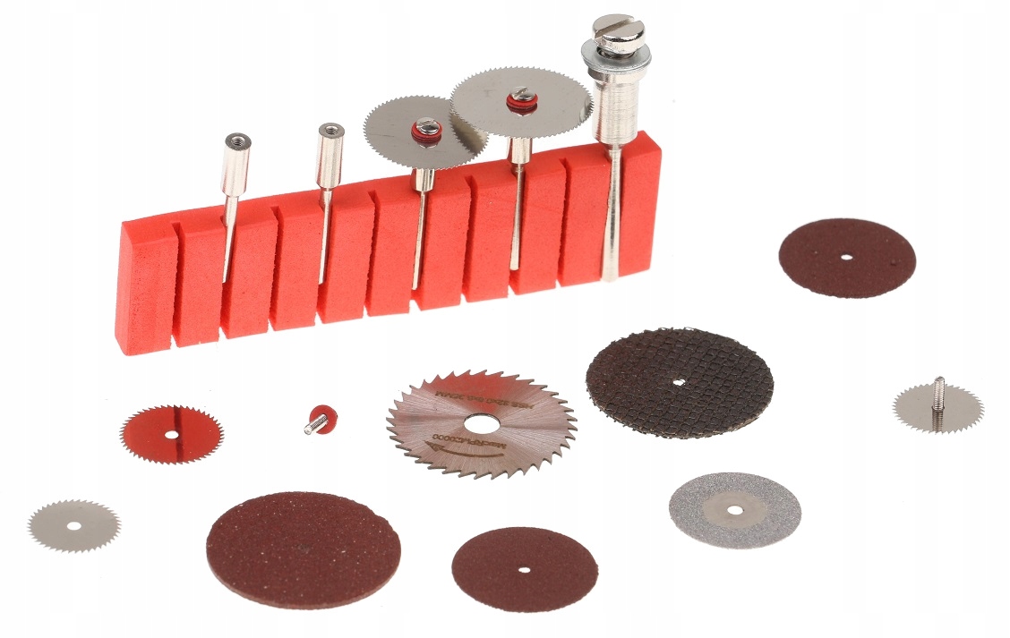 

Zestaw Mini Tarcze 9 sztuk Modelarskie Do Cięcia