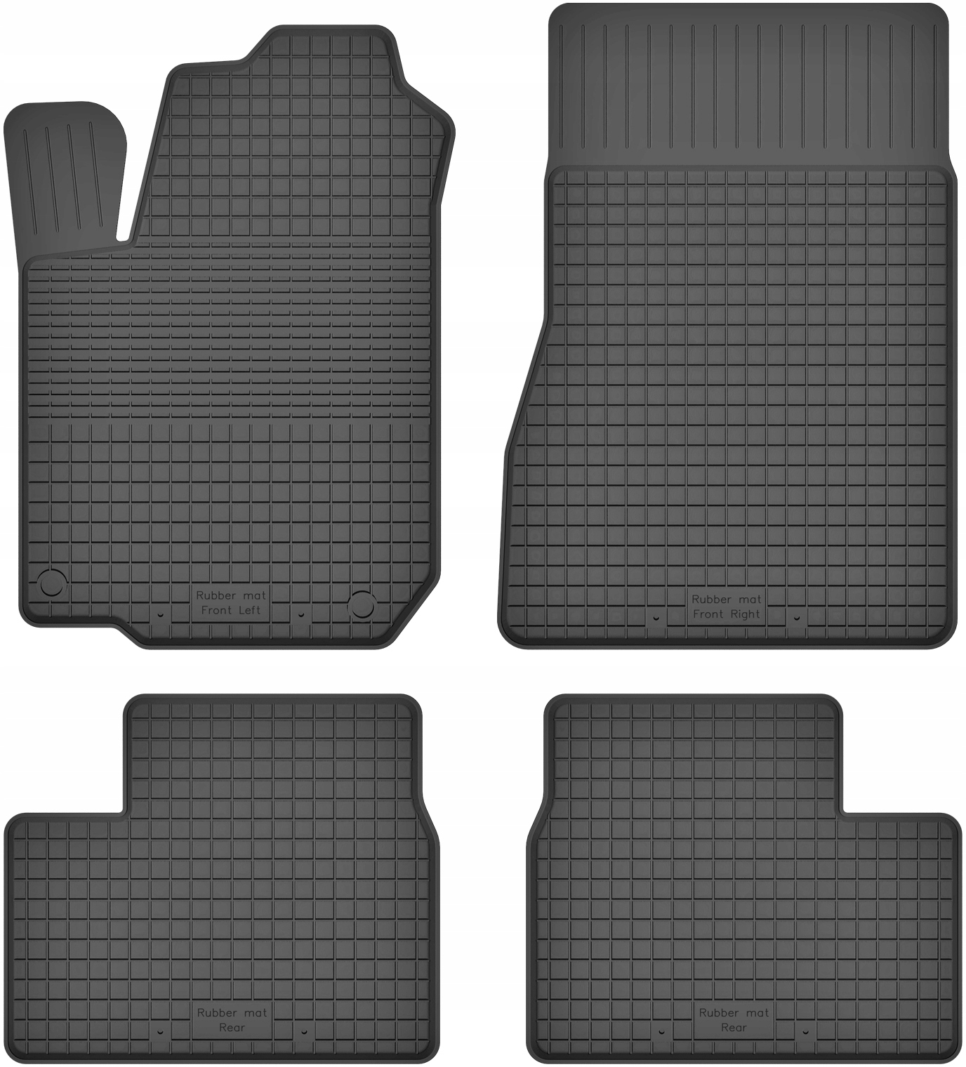 

Dywaniki gumowe do Chevrolet Aveo II T250 Korytko