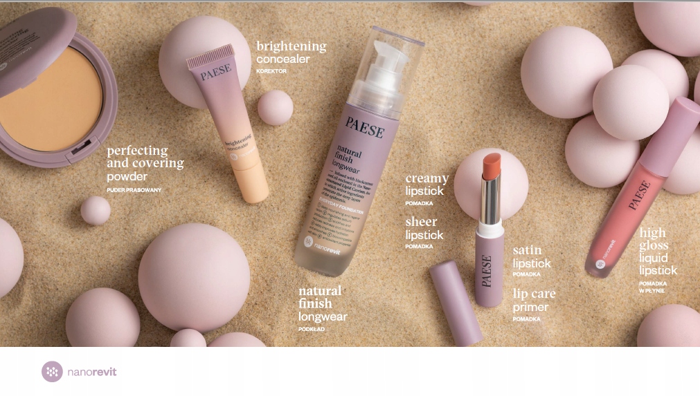 PAESE Nanorevit Pomadka w płynie nr 55 4,5 ml Efekt inny