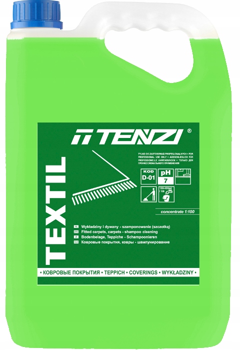 Tenzi Textil 5 L płyn do prania dywanu tapicerki