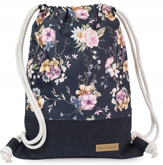 

Worek Plecak Torba Kwiaty Baggage Vintage Flowers