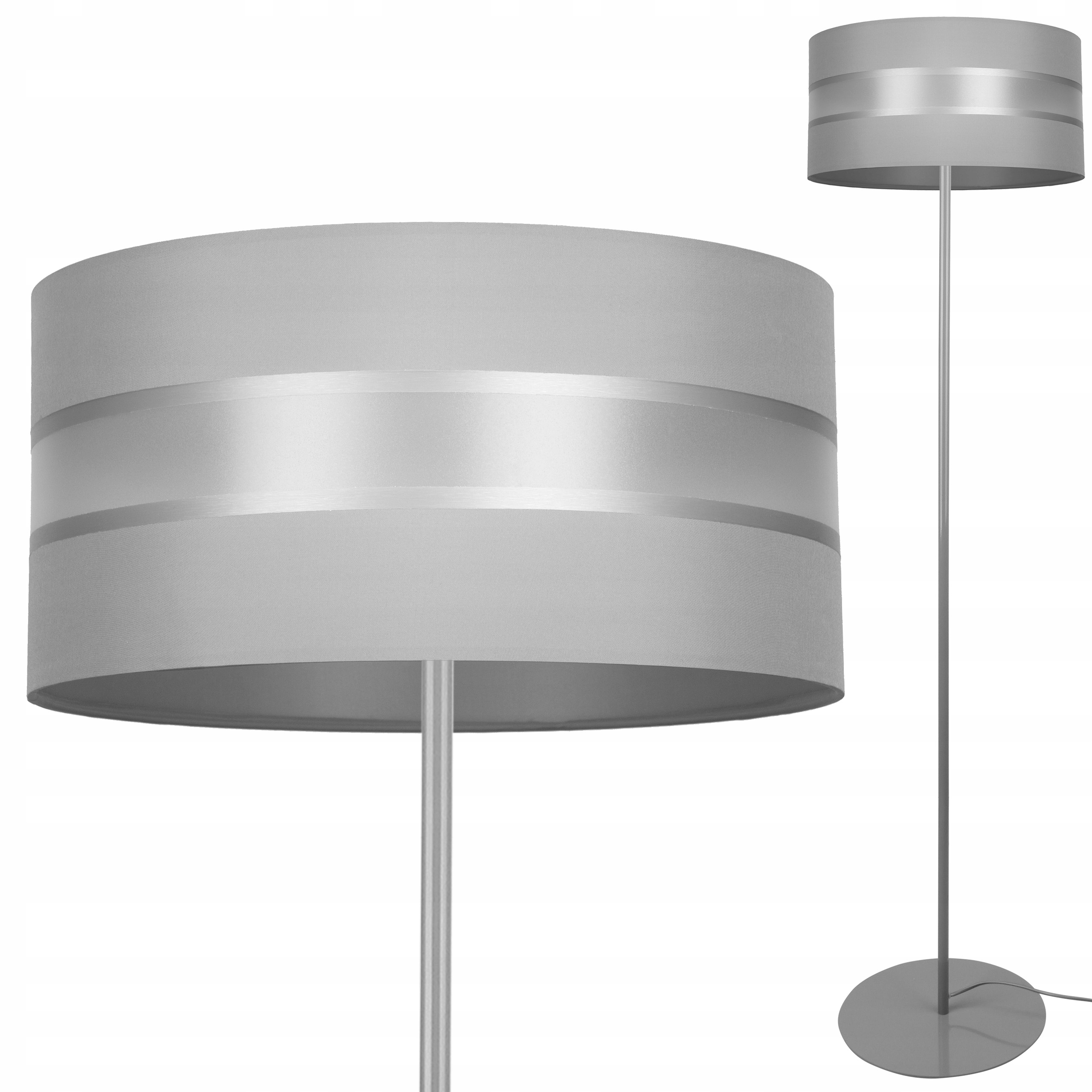 

Nowoczesna Lampa Stojąca Podłogowa Abażur 40CM Led