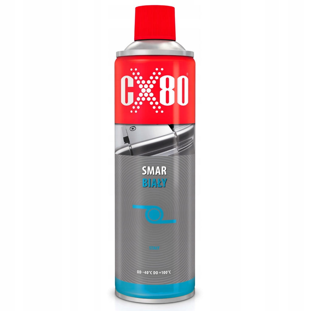 

CX80 Biały Smar do Zamków Zawiasów Nadwozi 500ML
