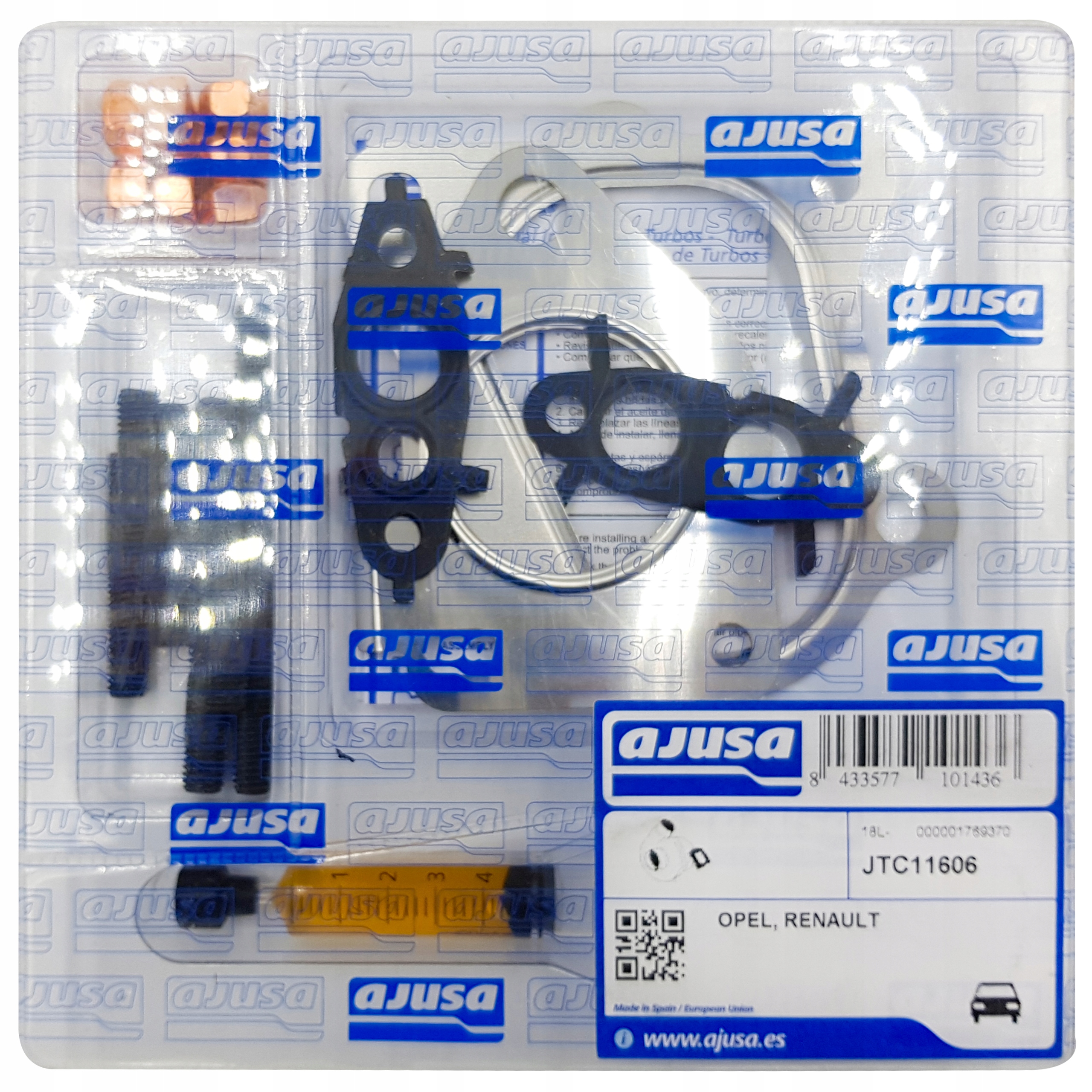 JTC11606 - МОНТАЖНЫЙ КОМПЛЕКТ ТУРБИНЫ ДЛЯ MASTER III 2.3 DCI