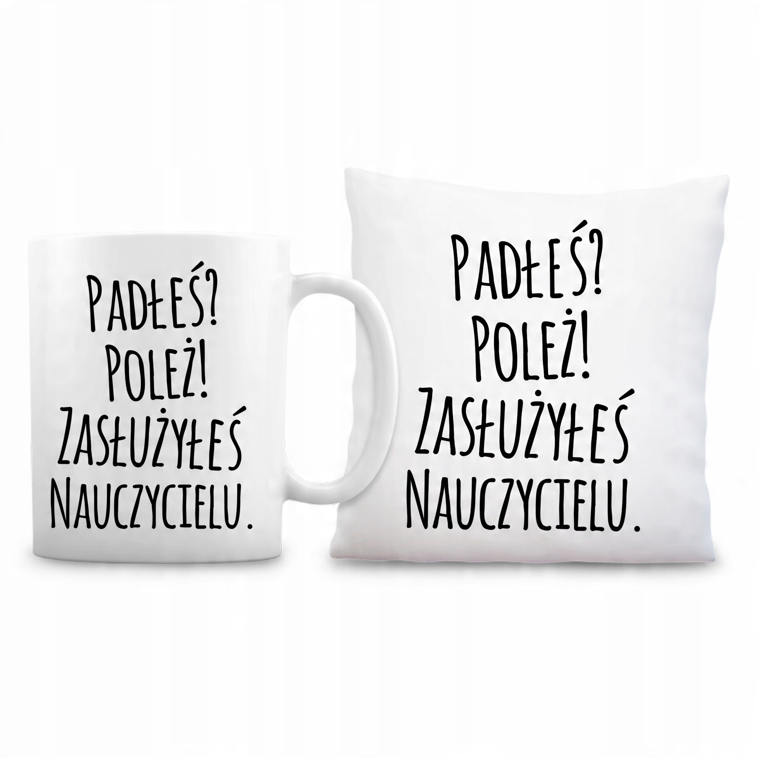 

Zestaw Dzień Nauczyciela Poduszka + Kubek Prezent