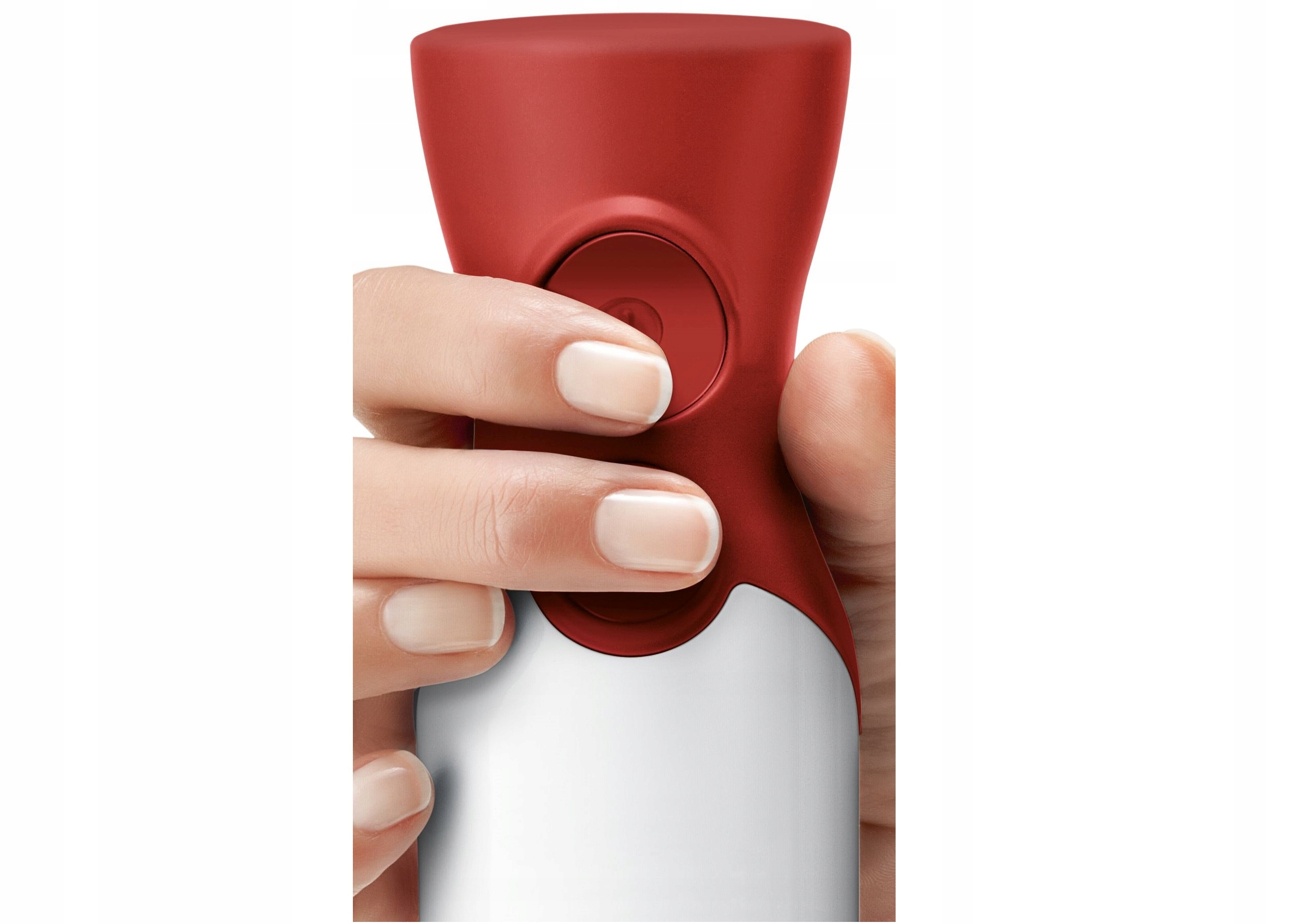 BOSCH Blender Ręczny Ergonomiczny 450W Stal Nierdzewna Czerwony Biały — miniatura 12