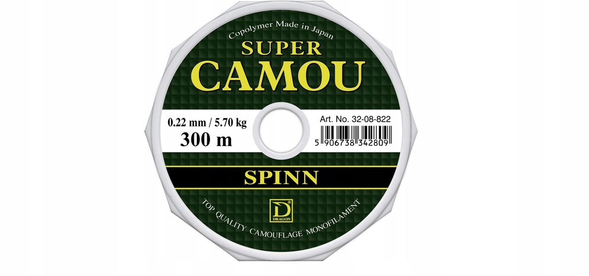 Żyłka Camou Spinn Dragon Line -150m 0,18mm