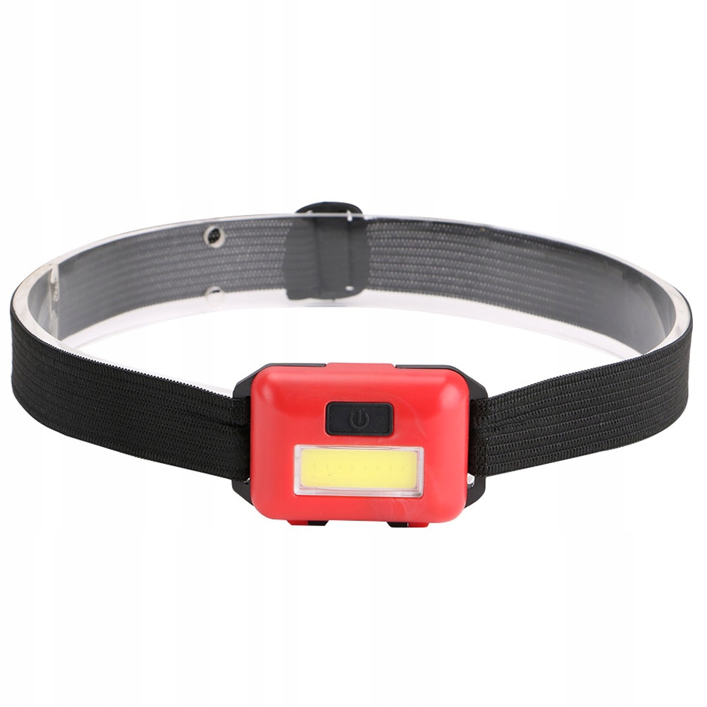 

Mini Latarka Czołowa Czołówka Cob 10W Czerwona
