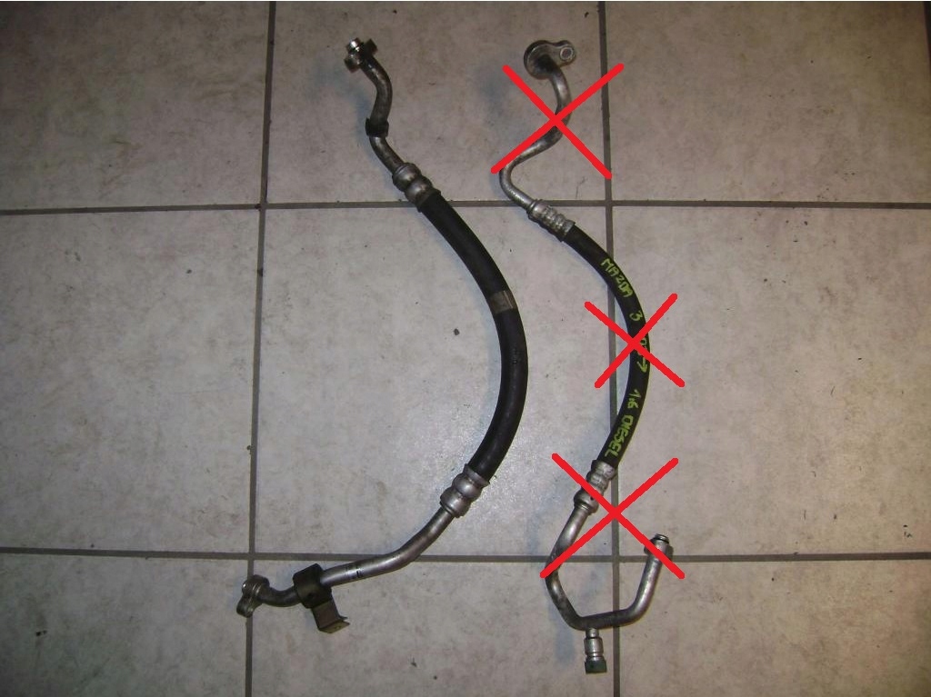патрубок кондиционера mazda 3 03-09 Дизель