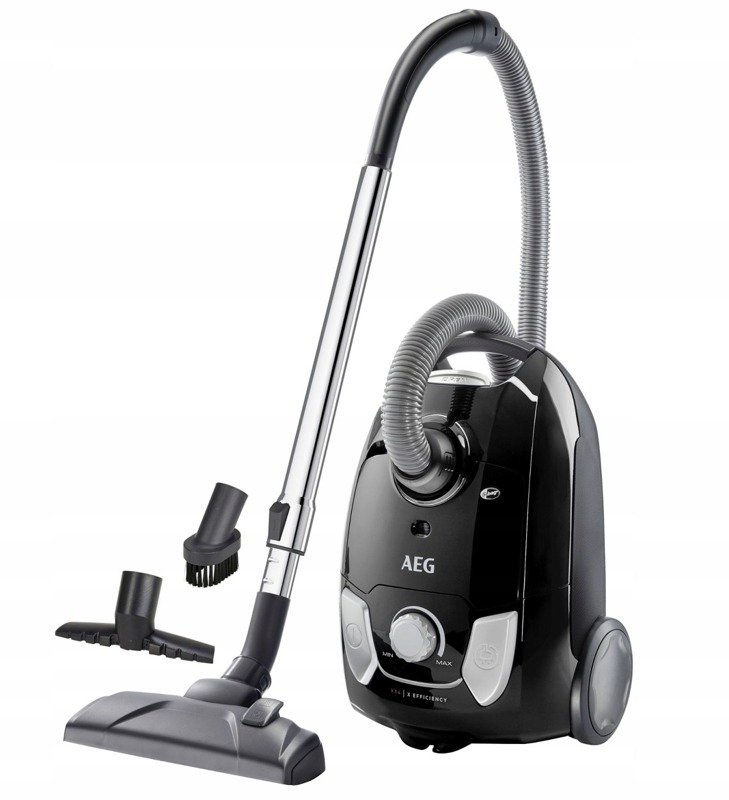 kompaktowy mocny Odkurzacz workowy Aeg VX4-1-EB hepa tradycyjny