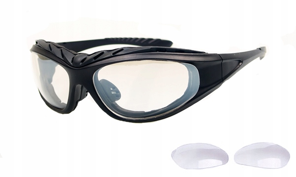 OKULARY GOGLE ROWEROWE SPORTOWE + WYMIENNE SZKŁA Marka Inna marka