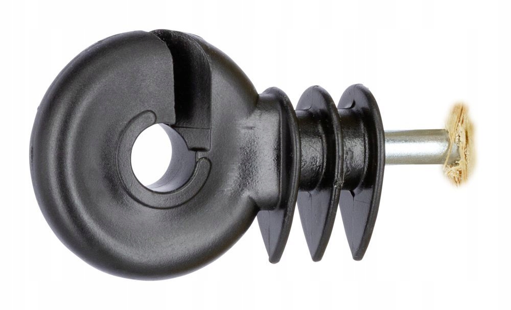 IZOLATOR OKRĄGŁY WKRĘCANY DO DREWNA PASTUCH 100 SZTUK POLSKI PRODUKT Kod producenta Agronet