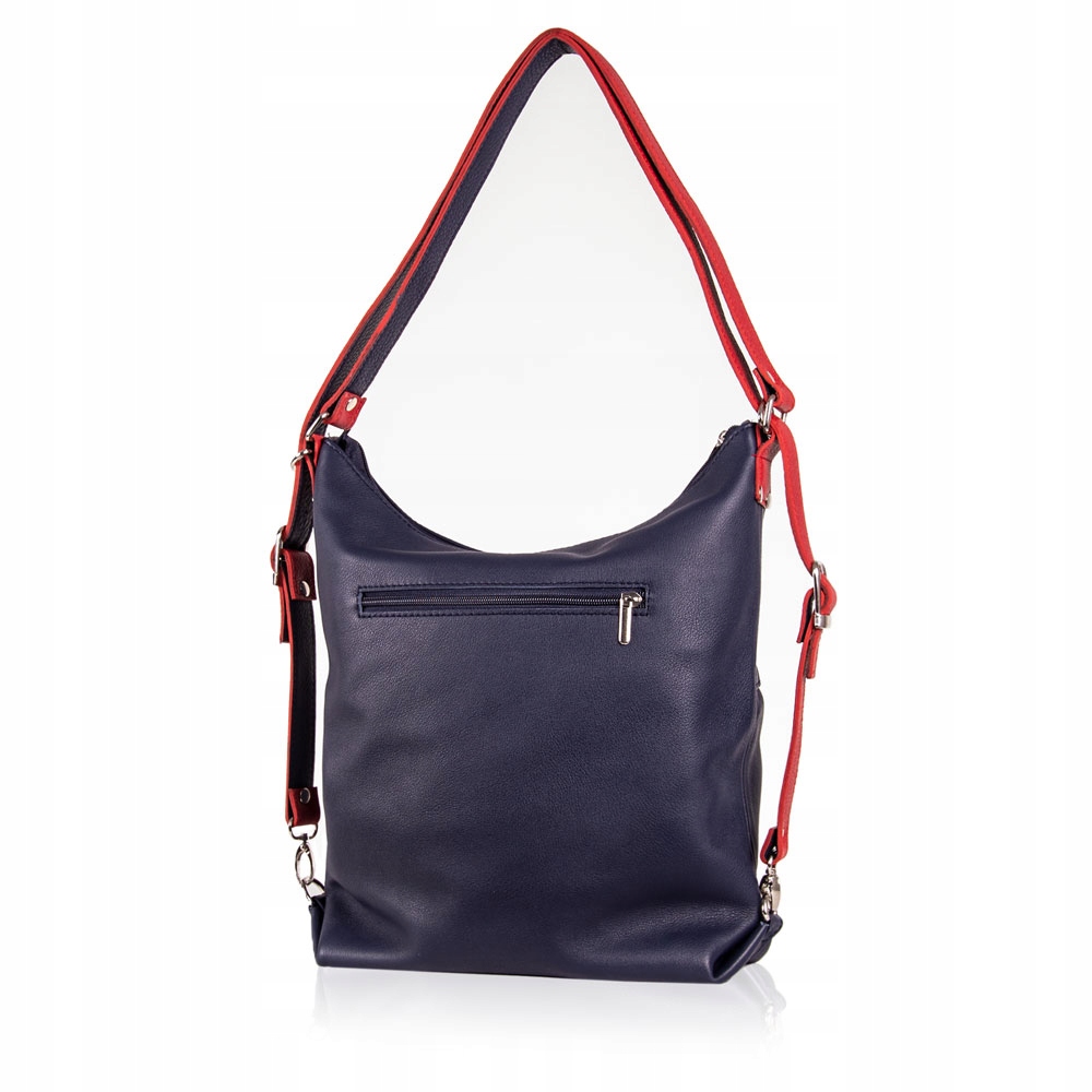 SKÓRZANA TOREBKA-PLECAK DAMSKA WOREK WŁOSKA SKÓRA Marka inna