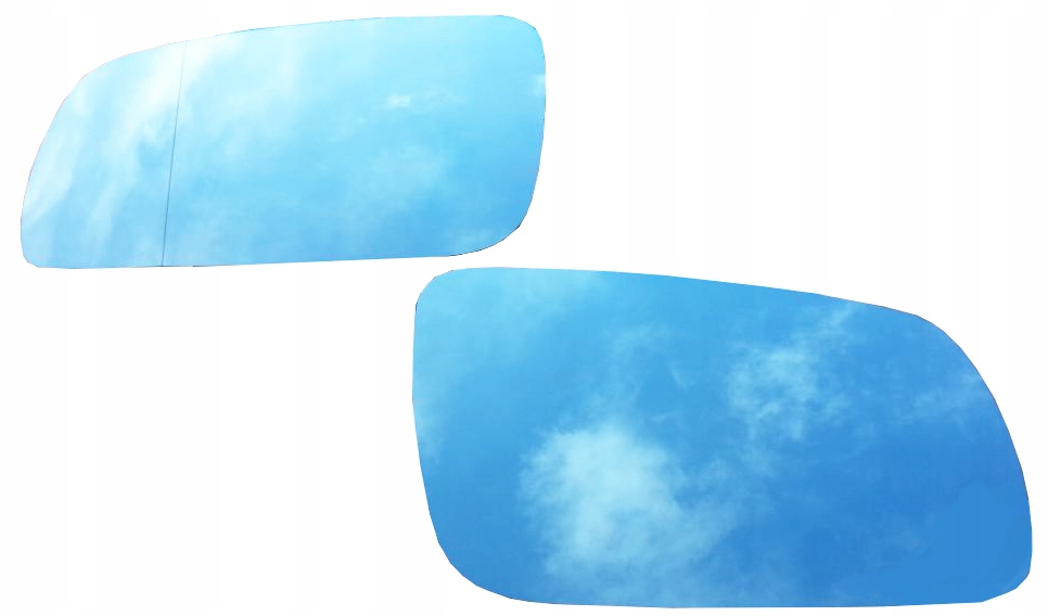 Zdjęcie AWparts WKŁADY LUSTERKA LEWY + PRAWY NIEBIESKI GOLF 4 IV PASSAT B5 ALHAMBRA 98-03