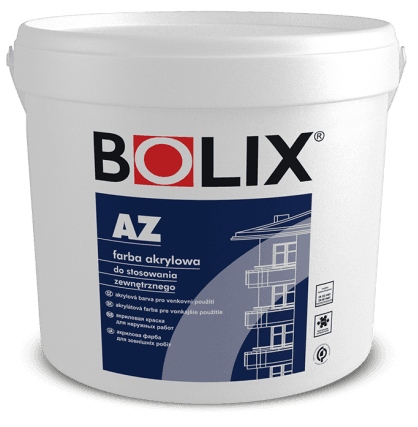 

Bolix Az Farba fasadowa akrylowa 10L Biała
