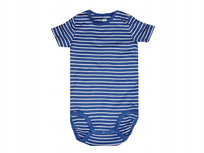 

Nowe H&m body Paski niebieski biały 92