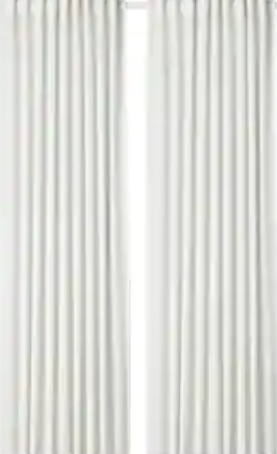 

Ikea Hilja zasłony zaciemniające 145x300 białe