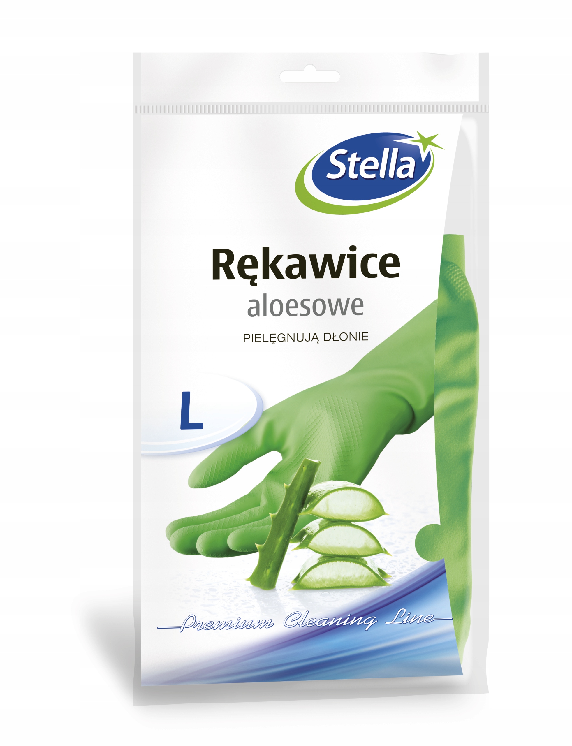 

Rękawice aloesowe Stella rozmiar L zielone