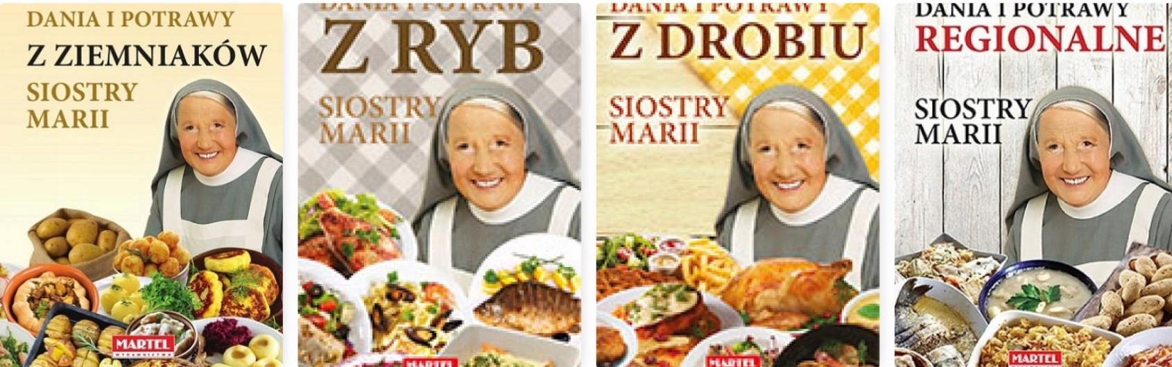 Kuchnia Siostra Maria 189 Przepisów Polska twarda! Okładka twarda