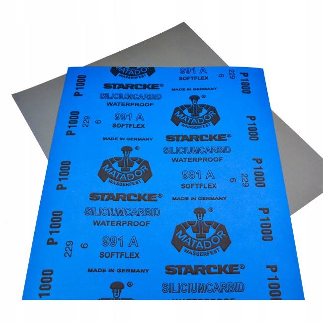 

Papier Ścierny Wodny Wodoodporny Do Żywic P1000