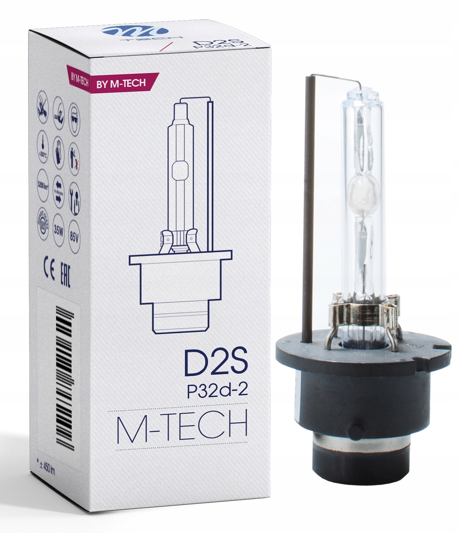 

Xenon D2S 6000K żarówka ksenon żarnik M-tech