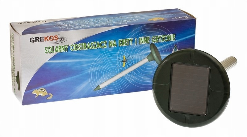 

Solarny odstraszacz kretów i nornic 1000m2 VS-315