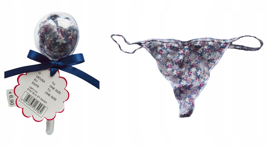 

Tezenis majtki figi stringi lizak prezent Uni