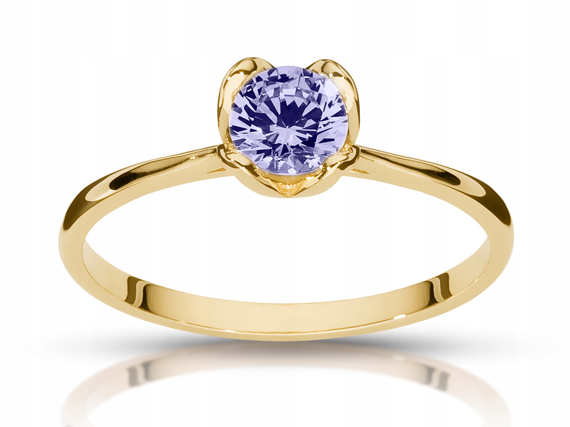 

Pierścionek zaręczynowy Tanzanit 0,50ct złoto 585