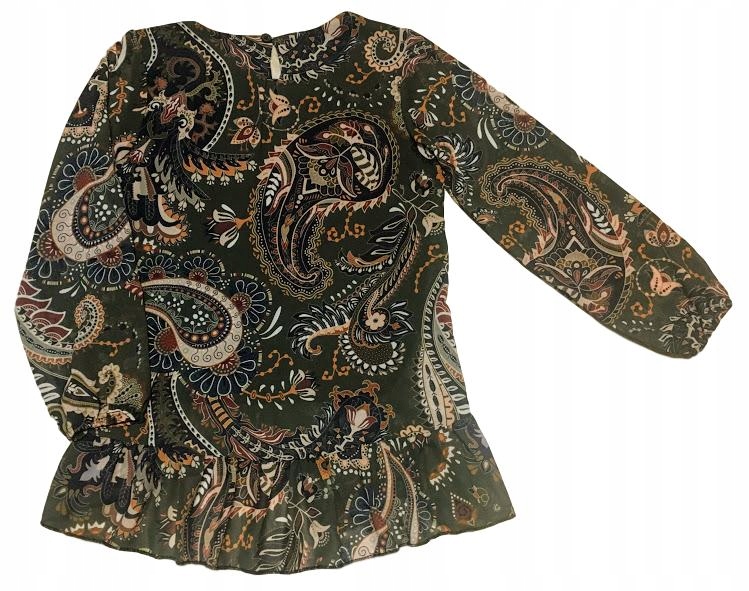 Tunika bluzka wzór turecki wzór rozm.116 PROMOCJA Rękaw długi rękaw