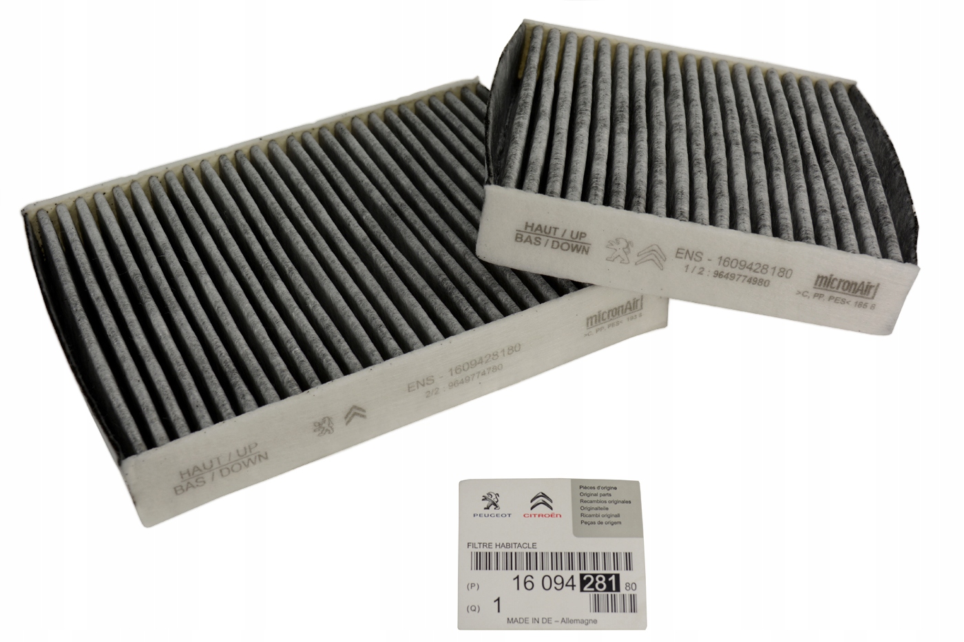 

Filtr Kabinowy Węglowy C3 II DS3 207 208 Oryginał